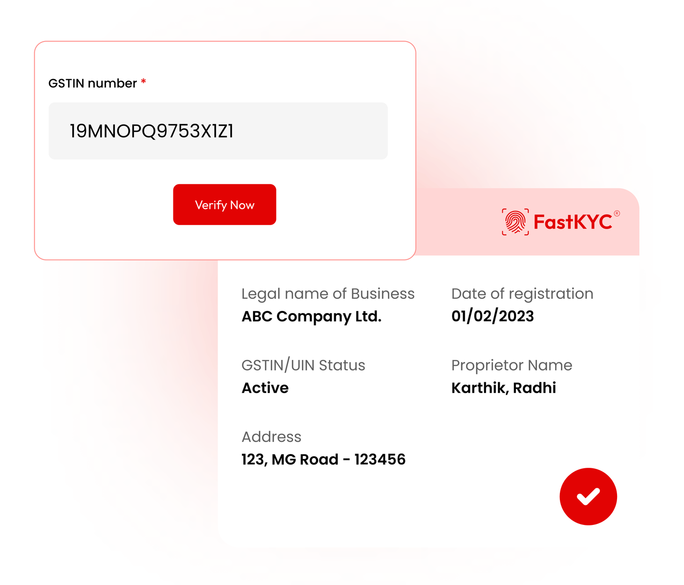 Bank Account Verification