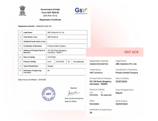 OCR GST