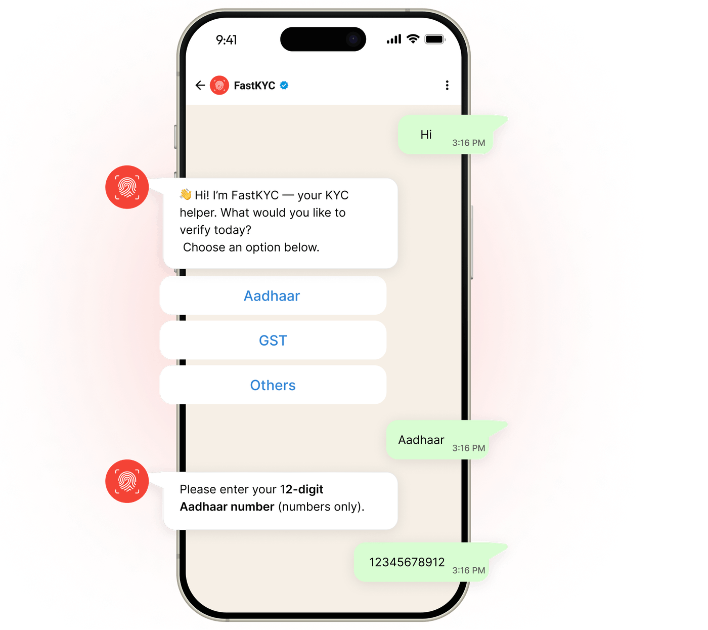 Seamless Identity & Business Verification Over WhatsApp